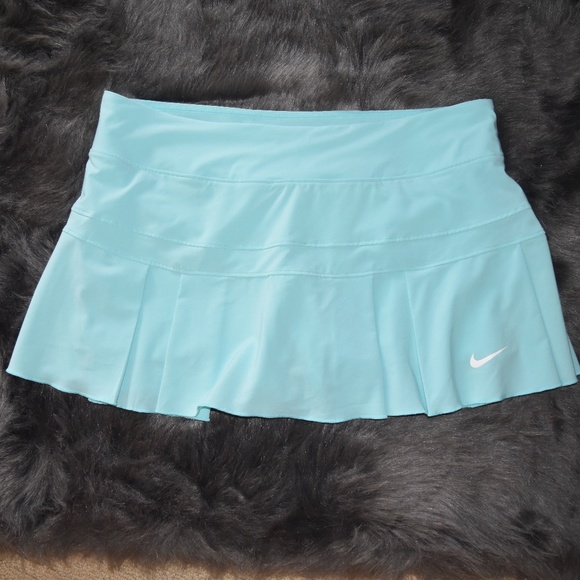 Nike Dresses & Skirts - Blue NIKE DRI-FIT skirt with built in compression